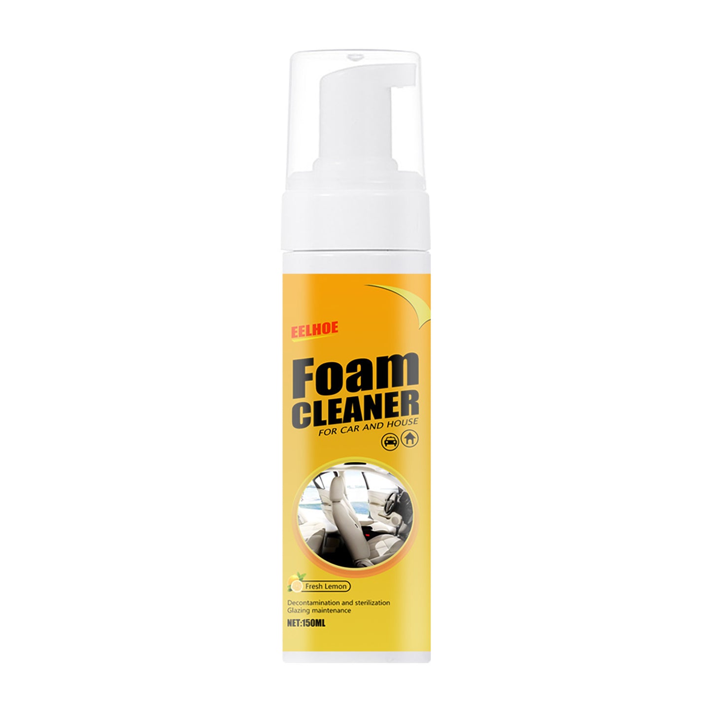 Multifunctional Foam Cleaner Supplies Car Interior Strong Decontamination Leather Seat Cleaner