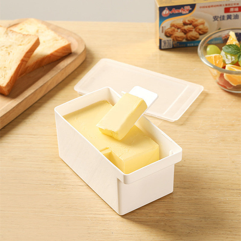 Butter Storage Quantitative Cutting Cheese Crisper