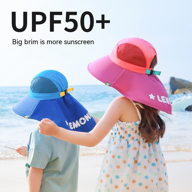 Big Brim Children's Sun Hat Summer Children Sun Hat