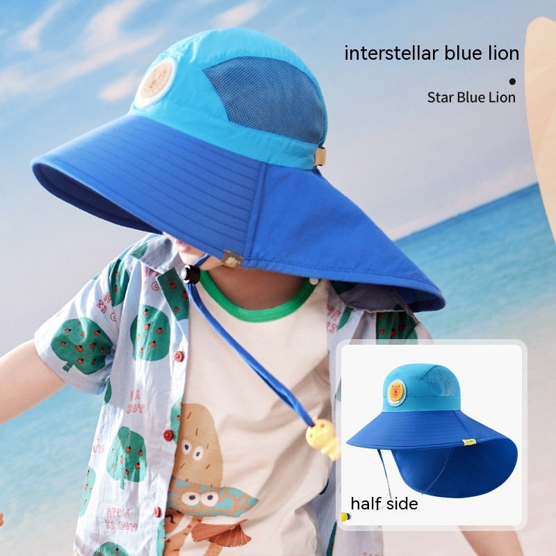 Big Brim Children's Sun Hat Summer Children Sun Hat