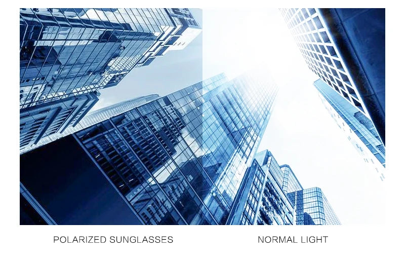 Brand Photochromic Men Polarized Sunglasses Male Metal Square Glasses Driving Sun Glasses UV400 Outdoor Sports Cycling Goggles