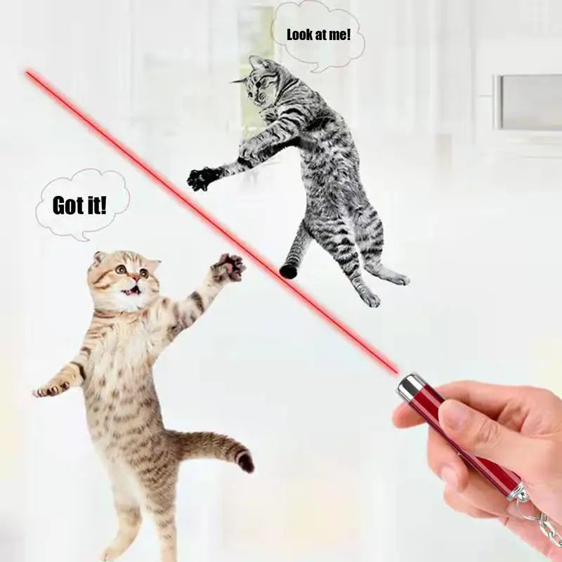 pet Cat Laser Toy smart interactive laser light site pointer for Indoor Cat Training Exercise Pet Exercise interactive laser pen