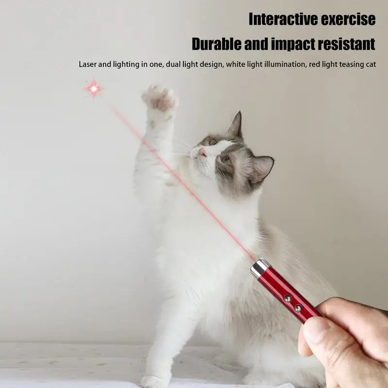 pet Cat Laser Toy smart interactive laser light site pointer for Indoor Cat Training Exercise Pet Exercise interactive laser pen