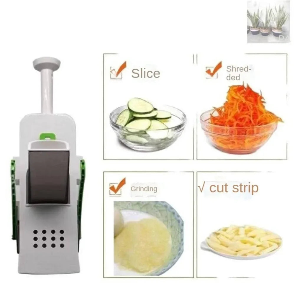 Adjustable All-in-one Grater Multi-Function Vegetable Chopper Kitchen Household Vegetable and Fruit Slicing Dicing Artifact