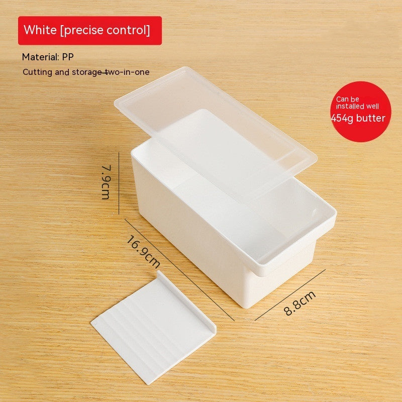 Butter Storage Quantitative Cutting Cheese Crisper