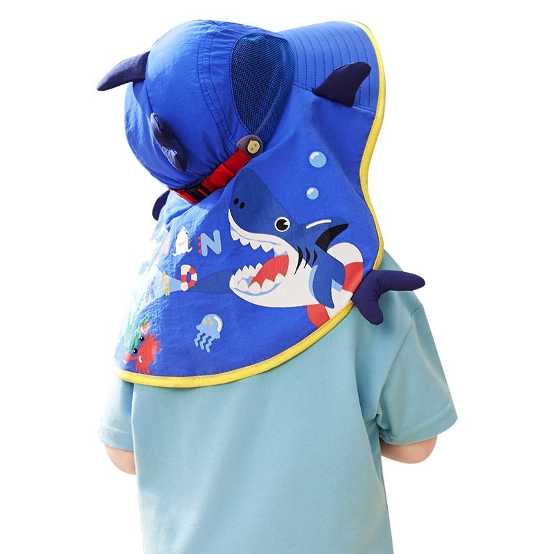 Children's Sun Hat Big Brim Summer Fisherman Outdoor Sun Hat