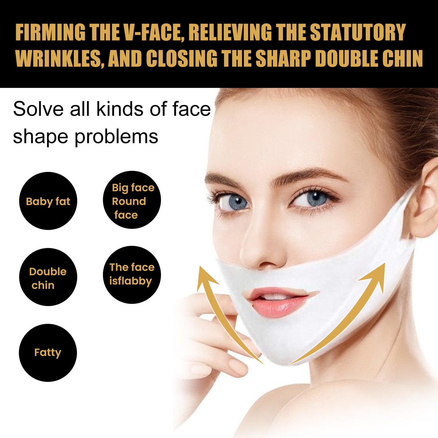 V-shaped Facial Lifting Mask Firming Double Chin