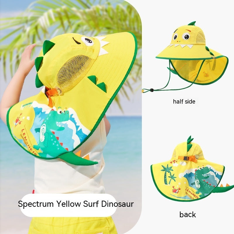 Children's Sun Hat Big Brim Summer Fisherman Outdoor Sun Hat